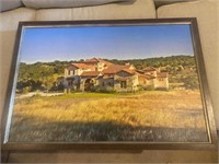 Large Framed Country Side Print
