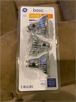 Qty of 6 - 3 Pack GE Bulbs NEW (18 Bulbs Total)