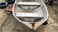Aluminum Boat (small crack above waterline)
