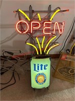 Lite Beer Light Open Neon Sign