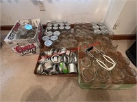 Large Lot of Canning Jars