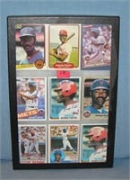 George Foster all star baseball cards