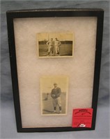 Pair of early Colby College baseball photos