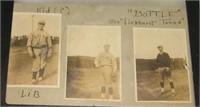 Early Colby College baseball player photos