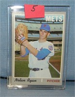 Vintage 1970 Nolan Ryan all star baseball card