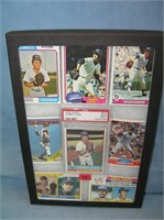 Group of vintage Tommy John baseball cards