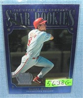 Scott Roland rookie baseball card