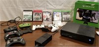 XBOX - ONE games, extra paddles, Xbox machine