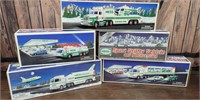 5 Hess trucks