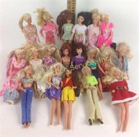 20 assorted Barbies