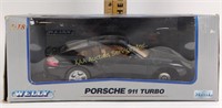 Diecast Porsche 911 turbo 1:18 scale model -NIB