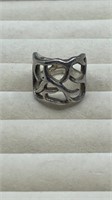 Sterling Silver Size 6.5 Designer Ring " 925 "