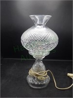Vintage Waterford Crystal Hurricane Lamp