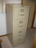 4 Drawer Filing Cabinet  18x26x52 inches