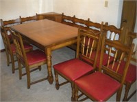German Mid Century Modern Dinning Room Table,