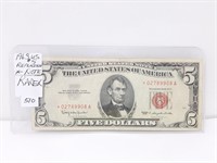 1963 Usa $5 Replacement Bill Rarer