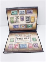 World War Ii  Coin + Stamp Collection- Very Nice