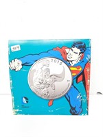 2015 $20 Fine Silver Coin- Superman