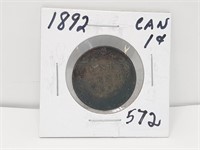 1892 Canada 1 Cent