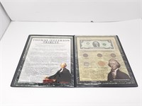 Black Folder Entitled "the Thomas Jefferson