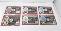 Group Of 6 Canada Historic 20th Century Coins +