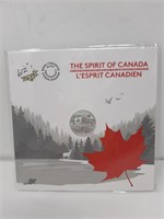 2017 $3 Fine Silver Coin - The Spirit Of Canada