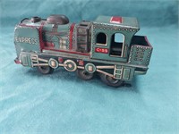 Tin Friction Toy Train. See Photos.