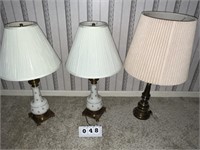 3 lamps