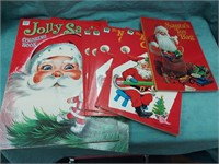 Lot of 7 Unused Kids Christmas Activity/reading