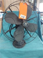 Vintage Westinghouse Desk Fan. Untested.