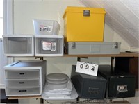 Storage drawers, containers