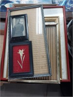 Lot of 10 Various Sized Photo Frames