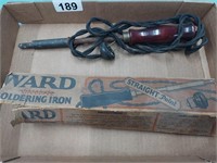 Vintage Ward Electric Soldering Iron. Untested
