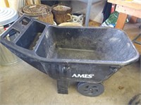 Ames Poly Wheelbarrow Cart
