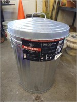 Potting Soil in 20 Gallon Galvanized Can with Lid