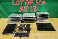 Lot of 30+ Salvage (BER), MacBooks, Asus, Microsof