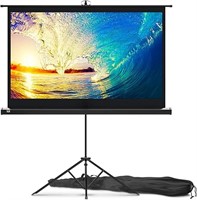 Projector Screen with Stand 60 inch - Indoor and O