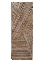 Maple and Jade 56" x 20" Wall Decor in Brown