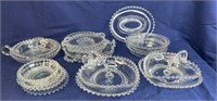 Imperial glassware trays, dishes