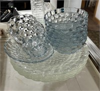 Glass plates , bowls