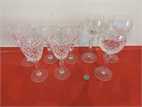 Crystal Glasses Lot