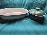 2 Ceramic Bake Ware Dishes