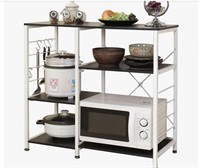 DLANDHOME MICROWAVE CART STAND 35.4 INCHES 3 TIER
