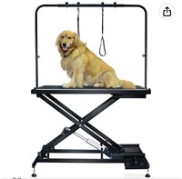 SHELANDY PET GROOMING TABLE ELECTRIC AND LIFT DOG