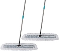 Midoneat 36" Industrial Cotton Dust Mop  2 sets