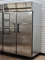 True Double Solid Door Commercial Refrigerator