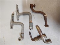 Metal Faucet and Brackets