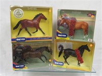 (4) BREYER HORSES: