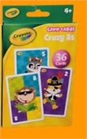 NEW Crayola Crazy 8s Card Game