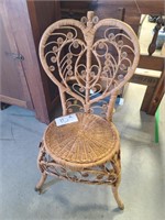 Natural Colored Wicker Chair